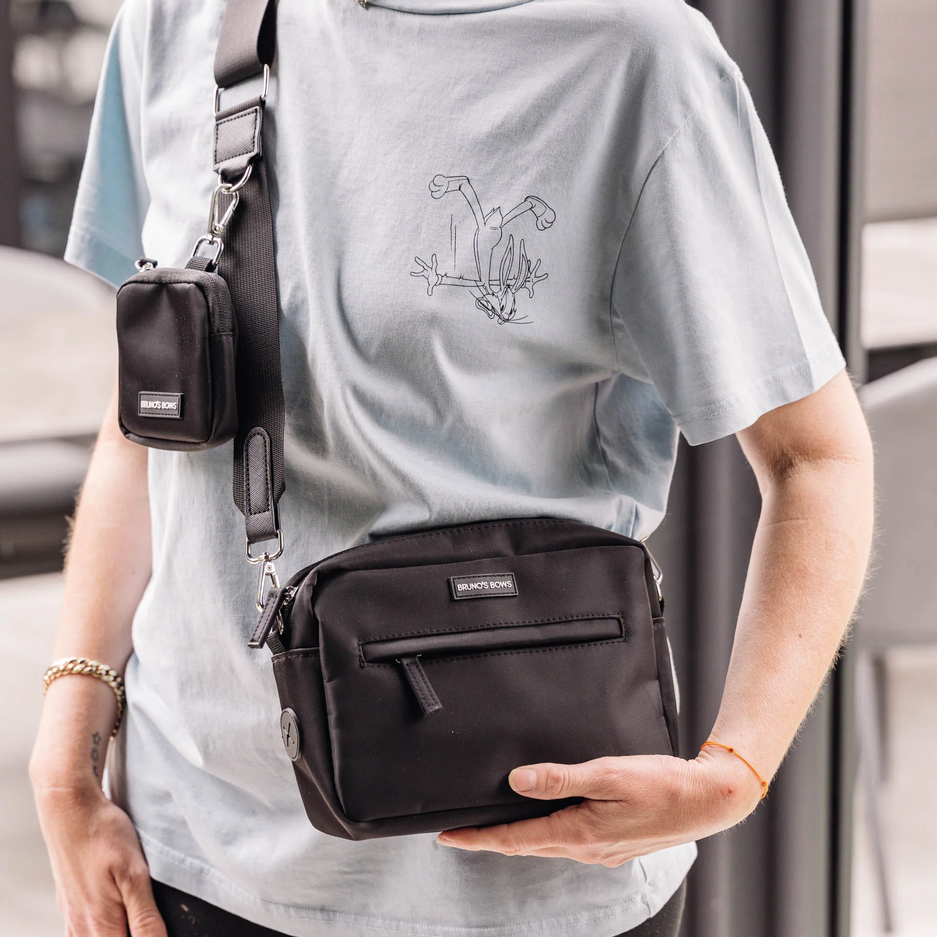 Black Dog Walking Bag - Image 5