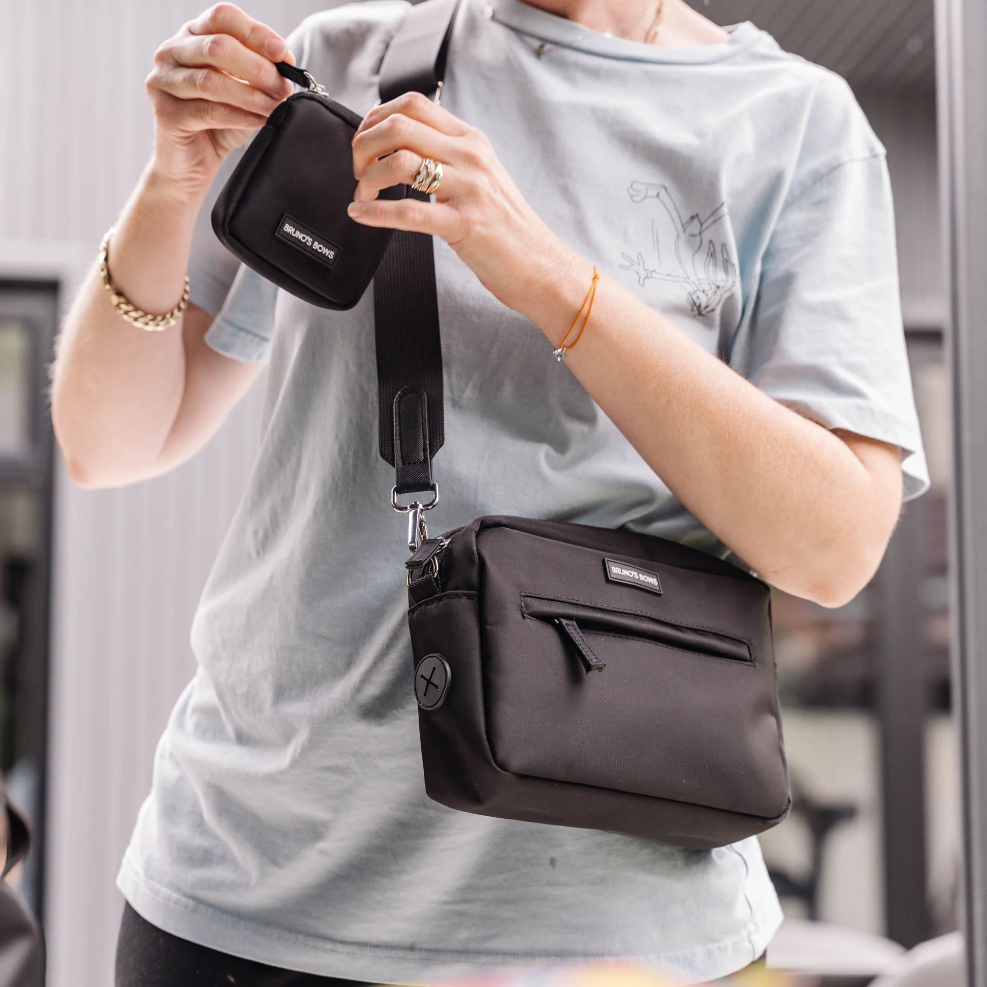 Black Dog Walking Bag - Image 7