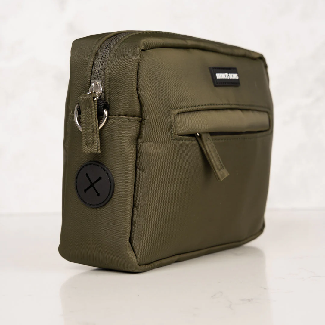 Khaki Green Dog Walking Bag - Image 4