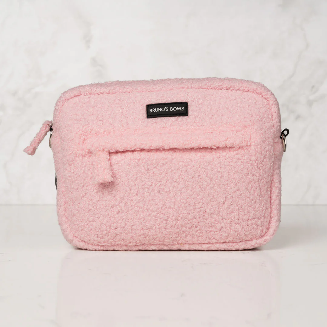 Teddy Pink Dog Walking Bag - Image 4