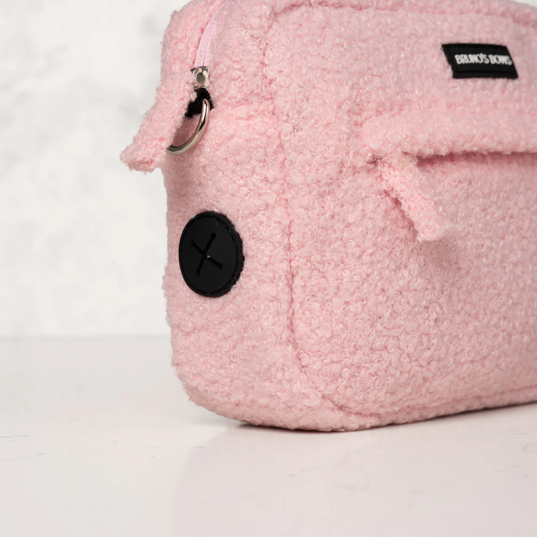 Teddy Pink Dog Walking Bag - Image 6